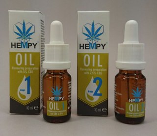 Hempy CBD Oil 5% 10% 50%, olio di cannabis